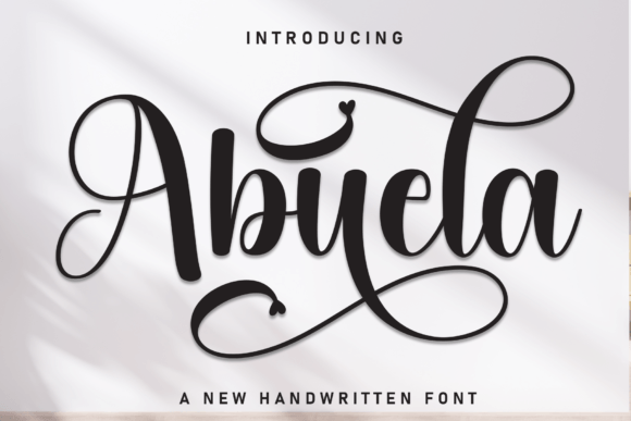 Abuela: The Handwritten Font That Elevates Small Business Branding