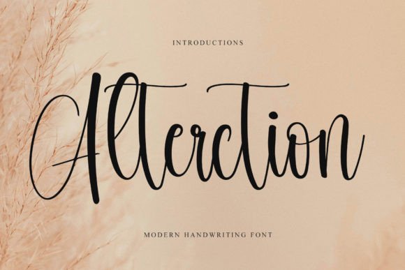 Altercation: A Festive Typeface That Elevates Small Business Branding