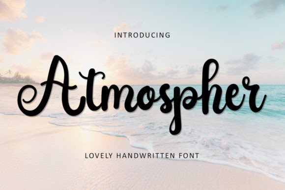 Atmospher Font: Elevating Digital Campaign Visuals