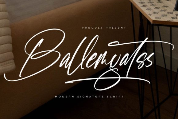 Ballemyatss Font: Elevating Handmade Labels and Packaging