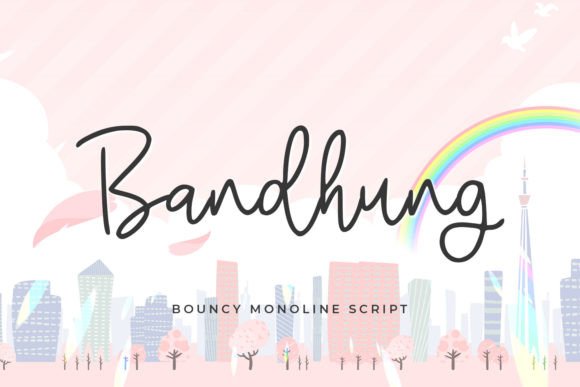 Bandhung Font: Adding Warmth to Small Business Branding