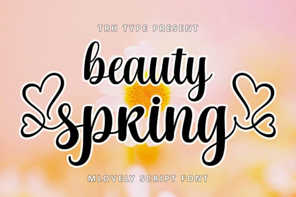 Beauty Spring Font Review for Web Design