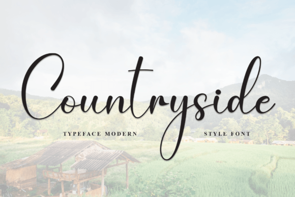 Countryside: A Handwritten Font That Elevates Your Business Branding