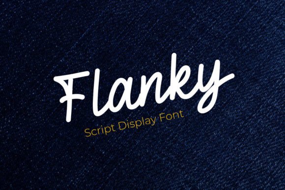 Flanky: A Designer’s Honest Take on Using This Script Font in Real Projects