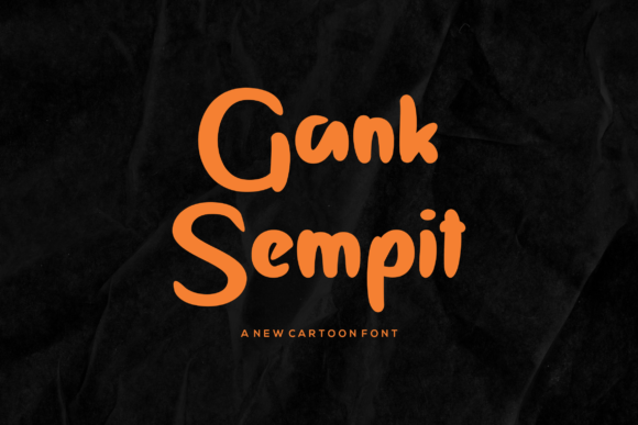 Gank Sempit: A Quirky Handwritten Font for Scroll-Stopping Digital Campaigns