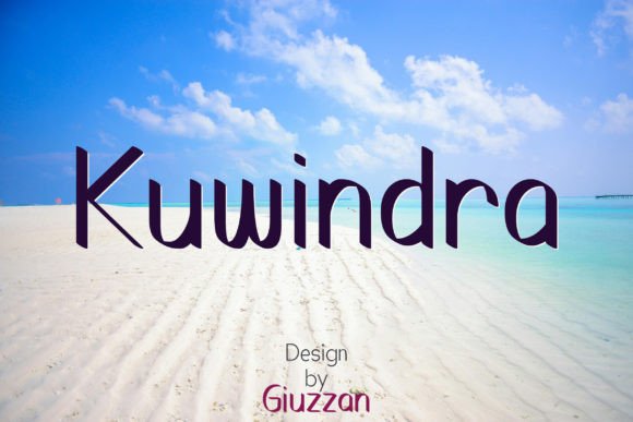 Kuwindra Font: Elevating Small Business Branding