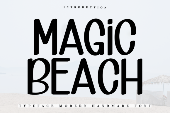 Magic Beach: A Handwritten Font for Warm Editorial Design