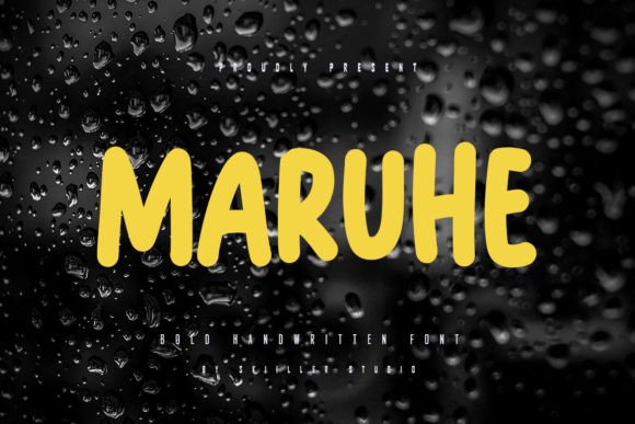 Maruhe Font: Urban Handwritten Style for Web Design