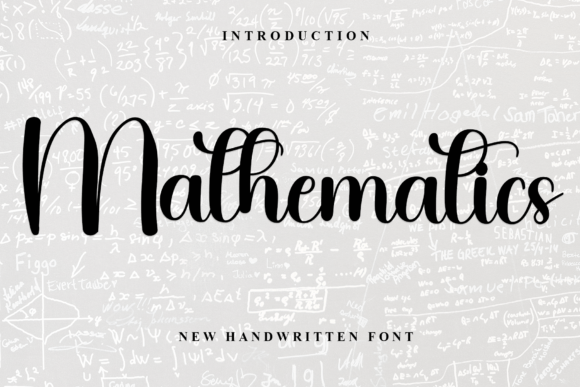 Mathematics Font: Adding Festive Charm to Brand Design