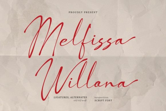 Melfissa Willona Font: A Campaign Design Review