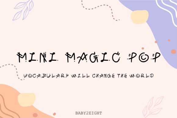 Mini Magic Pop Font: A Playful Script for Editorial Design