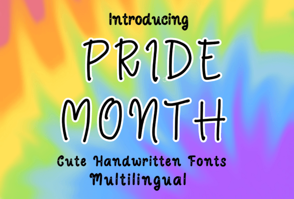 Pride Month Font: Bringing Joy to Web Typography