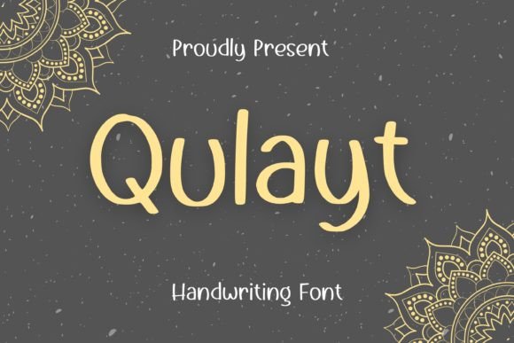 Qulayt Font: A Handwritten Typeface for Editorial Design