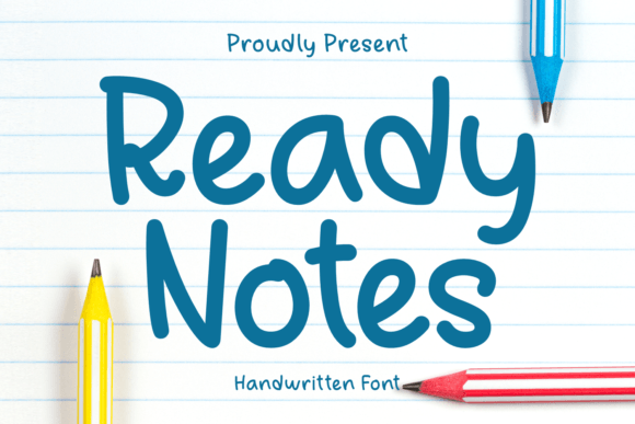 Ready Notes Font: A Handwritten Touch for Business Branding