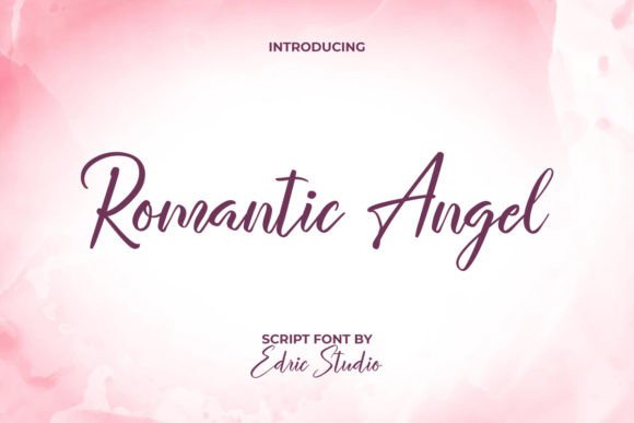 Romantic Angel Font: Elevating Web Design with Handwritten Charm