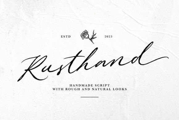 Rusthand Font: Organic Script for Digital Campaigns