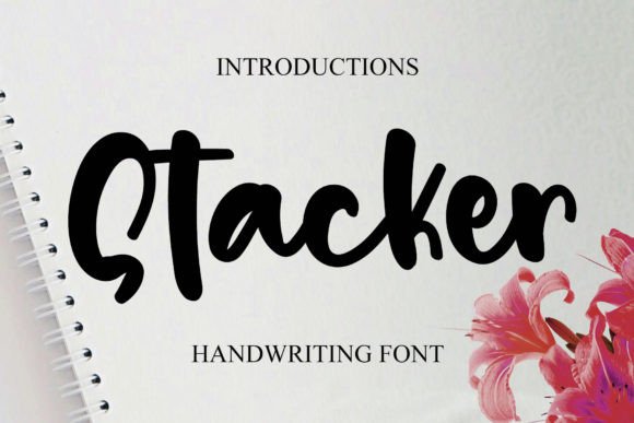 Stacker: The Script Font That Elevates Your Campaign Typography