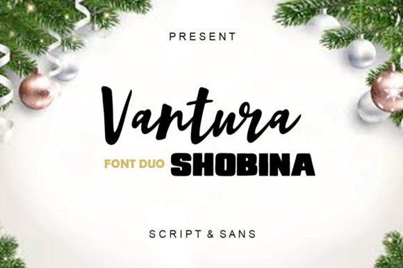 Vantura Shobina Font Review for Organic Branding