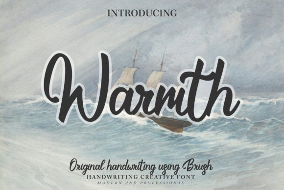 Warmth: A Script Font That Elevates Web Design and Digital Branding